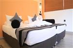 •	03 Deluxe Double rooms with Attached Hot Water Bath.